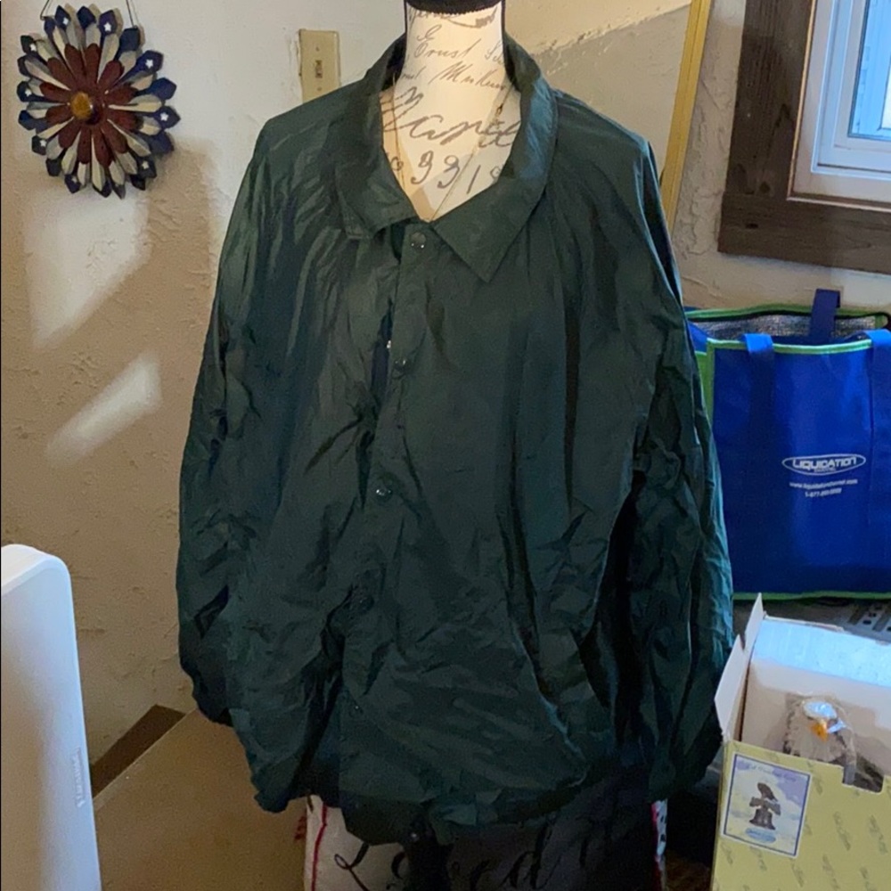 XL green jacket 2/$20